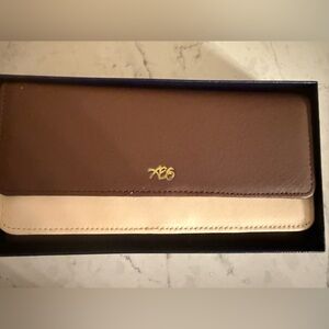 Always Be Secure RFID blocker Brown Leather Wallet